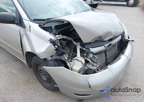 2006 Toyota Sienna Le из США, поврежденный, VIN 5TDZA23C16S432916